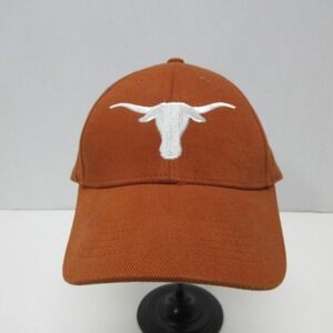 Texas Longhorns UT Adjustable Dad Hat Cap OS Orange NCAA Captivating Headwear